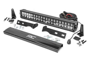 Kit de Luces LED | Montaje de Defensa | 20" Negro Dual Row | Jeep Grand Cherokee WK2 (11-20)