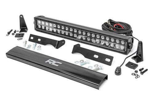 Kit de Luces LED | Montaje de Defensa | 20" Negro Dual Row | Jeep Grand Cherokee WK2 (11-20)