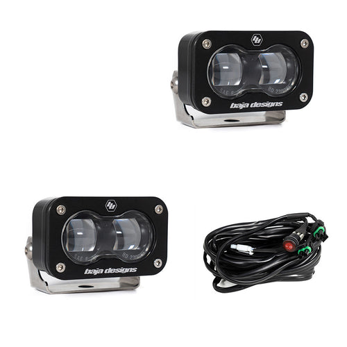 Luz Auxiliar LED Baja Designs S2 SAE LED Auxiliary Light Pod par | Universal