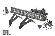 Kit de Luces LED | Montaje de Defensa | 20" Negro Dual Row | Ámbar DRL | Ram 1500 (19-24)
