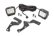 Kit de Luces LED | Montaje tipo Ditch | 3" Cromado Ángulo Amplio Pair