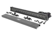 30 Inch LED Serie Negro Light Bar | Dual Row | Blanco Frío DRL