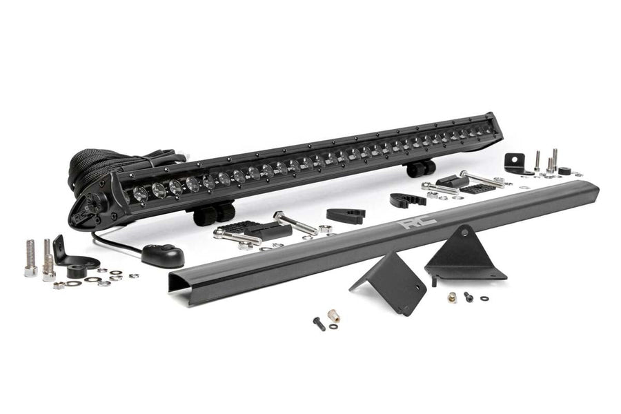 Luz LED | Debajo de la Caja | 30" Negro Single Row | Can-Am Defender HD 5/HD 8/HD 9/HD 10