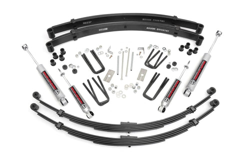 Kit de Elevación de 3 Pulgadas | Resortes Traseros | Toyota Truck 4WD (1984-1985)
