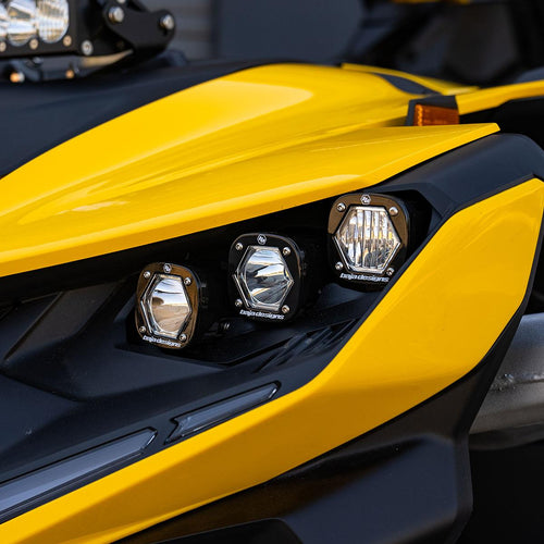 Luz Auxiliar LED Baja Designs Can-Am Maverick R Triple S1 Headlight Kit | Can-Am Maverick R 2024-2026