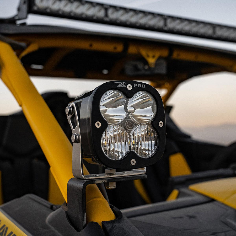 Kit de luces para pilar A Baja Designs Can-Am Maverick R XL Pro A-Pillar Kit - Can-Am Maverick R 2024-2026 (Light Pattern: Driving/Combo, Color: Clear)