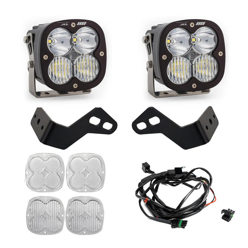 Kit de luces para pilar A Baja Designs Can-Am Maverick R XL80 A-Pillar Kit - Can-Am Maverick R 2024-2026 (Light Pattern: Driving/Combo, Color: Clear)