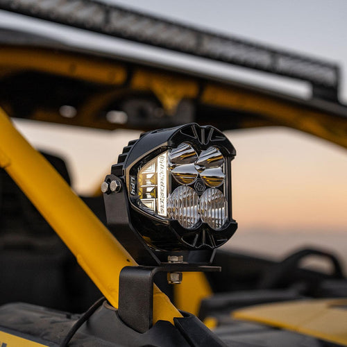 Kit de luces para pilar A Baja Designs Can-Am Maverick R LP4 A-Pillar Kit - Can-Am Maverick R 2024-2026 (Light Pattern: Driving/Combo, Color: Clear)