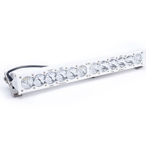 Barra de luz LED Baja Designs OnX6+ White Straight LED Light Bar - Universal (Size: 20 Inch, Light Pattern: Driving/Combo, Color: Clear)