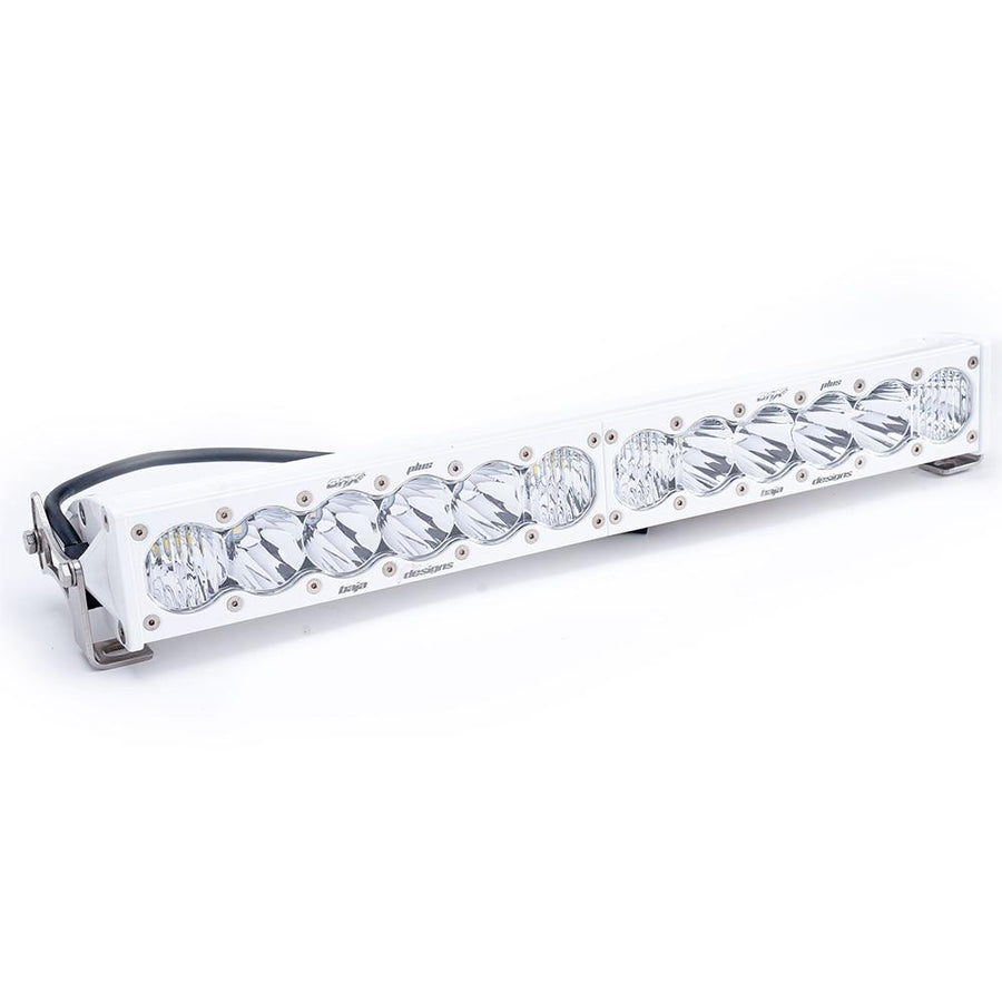 Barra de luz LED Baja Designs OnX6+ White Straight LED Light Bar - Universal (Size: 20 Inch, Light Pattern: Driving/Combo, Color: Clear)