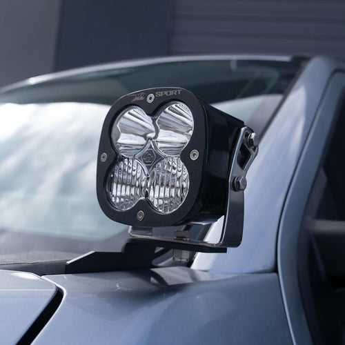 Kit de luces para pilar A Baja Designs Ford XL Sport A-Pillar Light Kit - Ford 2023-2026 F-250/350 Super Duty (Light Pattern: Driving/Combo, Color: Clear, Wiring Type: Toggle)