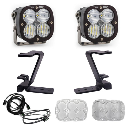 Kit de luces para pilar A Baja Designs Ford XL80 A-Pillar Light Kit - Ford 2023-2026 F-250/350 Super Duty (Light Pattern: Driving/Combo, Color: Clear, Wiring Type: Upfitter)