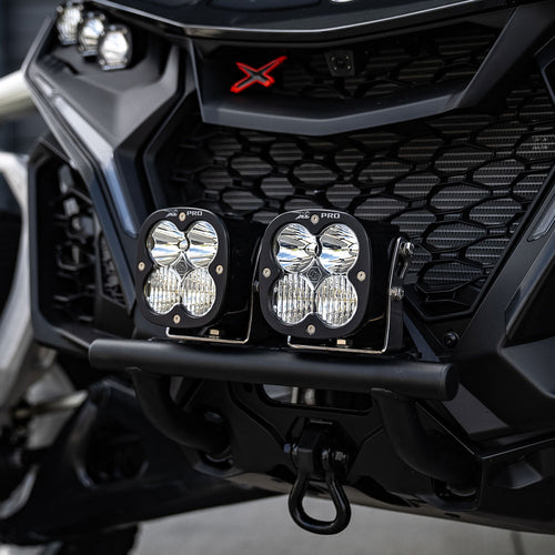 Luz Auxiliar LED Baja Designs Can-Am Maverick R Push Bar Bumper kit de lucess | Can-Am Maverick R 2024-2026