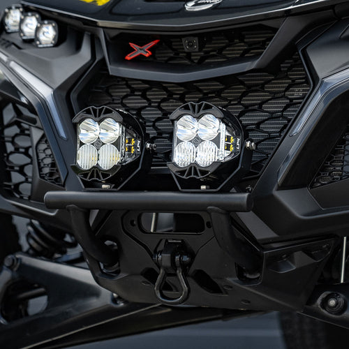 Luz Auxiliar LED Baja Designs Can-Am Maverick R Push Bar Bumper kit de lucess | Can-Am Maverick R 2024-2026
