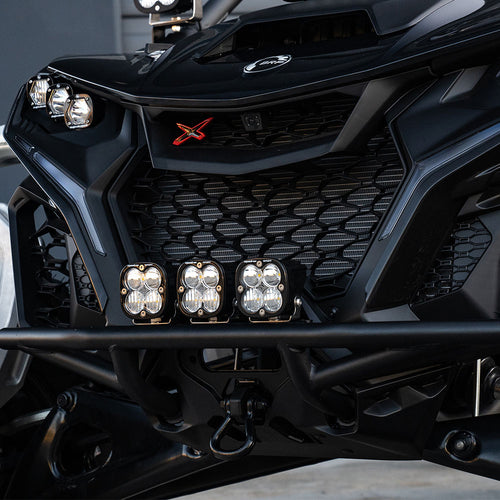 Luz Auxiliar LED Baja Designs Can-Am Maverick R Pre-Runner Bumper kit de lucess | Can-Am Maverick R 2024-2026