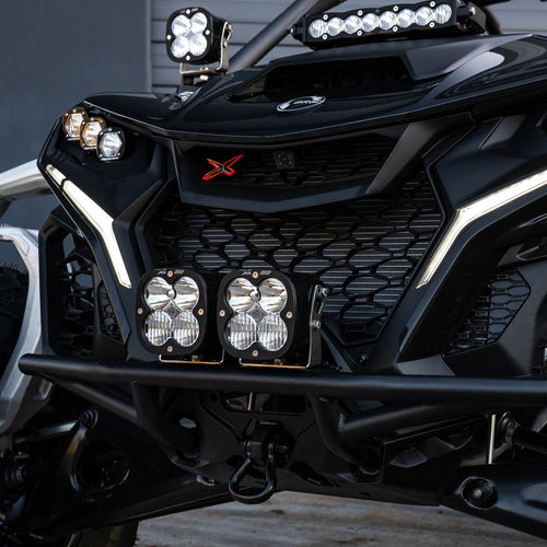 Luz Auxiliar LED Baja Designs Can-Am Maverick R Pre-Runner Bumper kit de lucess | Can-Am Maverick R 2024-2026