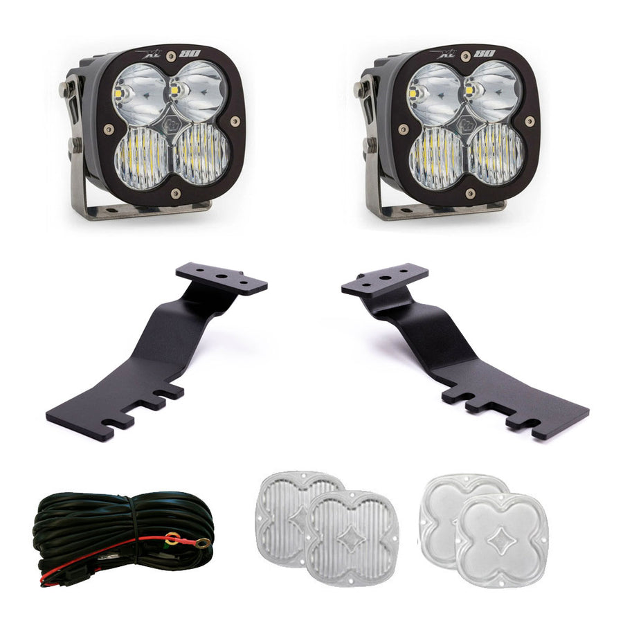 Kit de luces para pilar A Baja Designs Toyota Tacoma XL80 A-Pillar Kit - 2024-2026 Toyota Tacoma (Light Pattern: Driving/Combo, Color: Clear)