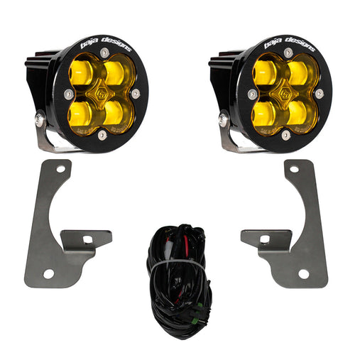 Kit de Faros de Niebla Baja Designs Jeep JK Squadron-R SAE Fog Pocket kit de luces | Jeep 2007-09 Wrangler JK; NOTE: con Premium OE Bumper