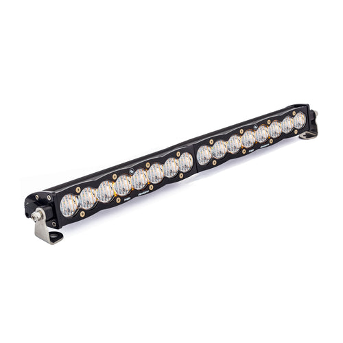 Barra de luz LED Baja Designs S8 Straight LED Light Bar - Universal (Size: 20 Inch, Light Pattern: Wide Cornering, Color: Clear)