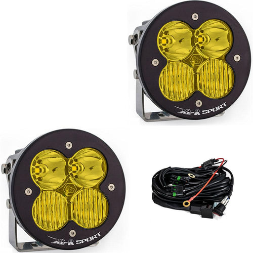 Luz auxiliar LED Baja Designs XL-R Sport LED Auxiliary Light Pod Pair - Universal (Light Pattern: Driving/Combo, Color: Baja Amber)