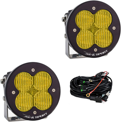 Luz auxiliar LED Baja Designs XL-R Sport LED Auxiliary Light Pod Pair - Universal (Light Pattern: Wide Cornering, Color: Baja Amber)