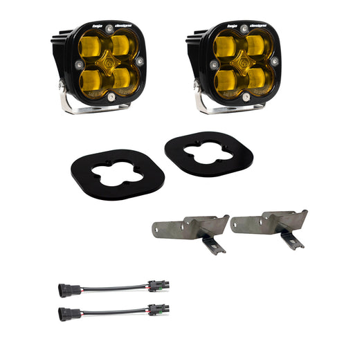 Kit de Faros de Niebla Baja Designs Ford Squadron SAE Fog Pocket Light Kit | Ford 2011-16 F-250/350 Super Duty