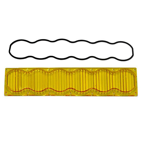 Barra de luz LED Baja Designs OnX6 Light Bar Lens Kit - Universal (Light Pattern: Wide Cornering, Color: Baja Amber)