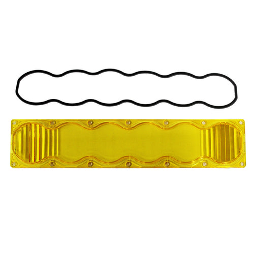 Barra de luz LED Baja Designs OnX6 Light Bar Lens Kit - Universal (Light Pattern: Driving/Combo, Color: Baja Amber)