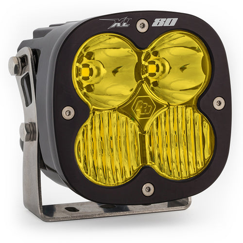 Luz auxiliar LED Baja Designs XL80 LED Auxiliary Light Pod - Universal (Light Pattern: Driving/Combo, Color: Baja Amber)