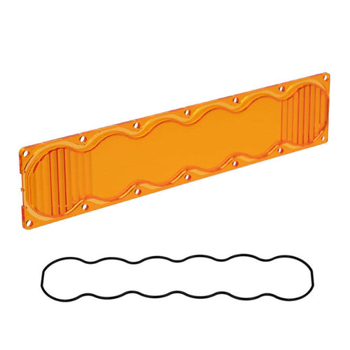 Barra de luz LED Baja Designs OnX6 Light Bar Lens Kit - Universal (Light Pattern: Driving/Combo, Color: Factory Amber)