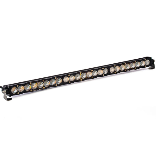 Barra de luz LED Baja Designs S8 Straight LED Light Bar - Universal (Size: 30 Inch, Light Pattern: Wide Cornering, Color: Clear)