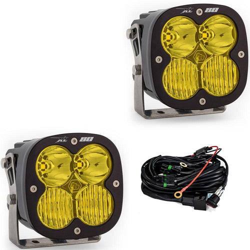 Luz auxiliar LED Baja Designs XL80 LED Auxiliary Light Pod Pair - Universal (Light Pattern: Driving/Combo, Color: Baja Amber)