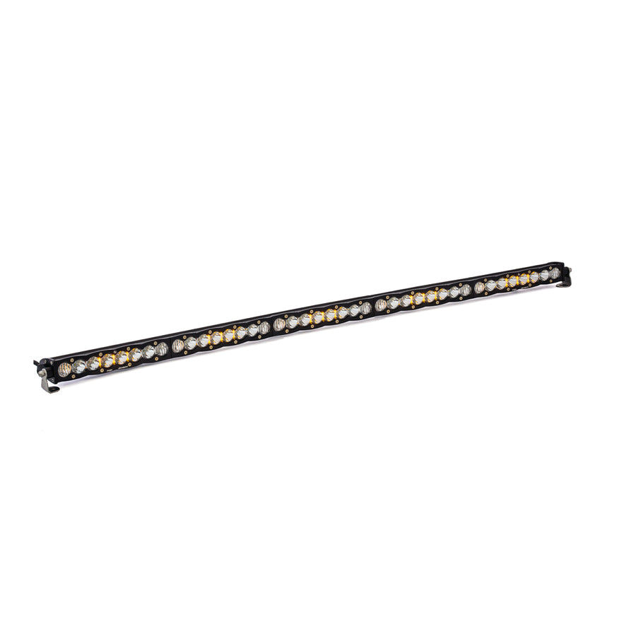 Barra de luz LED Baja Designs S8 Straight LED Light Bar - Universal (Size: 50 Inch, Light Pattern: Driving/Combo, Color: Clear)