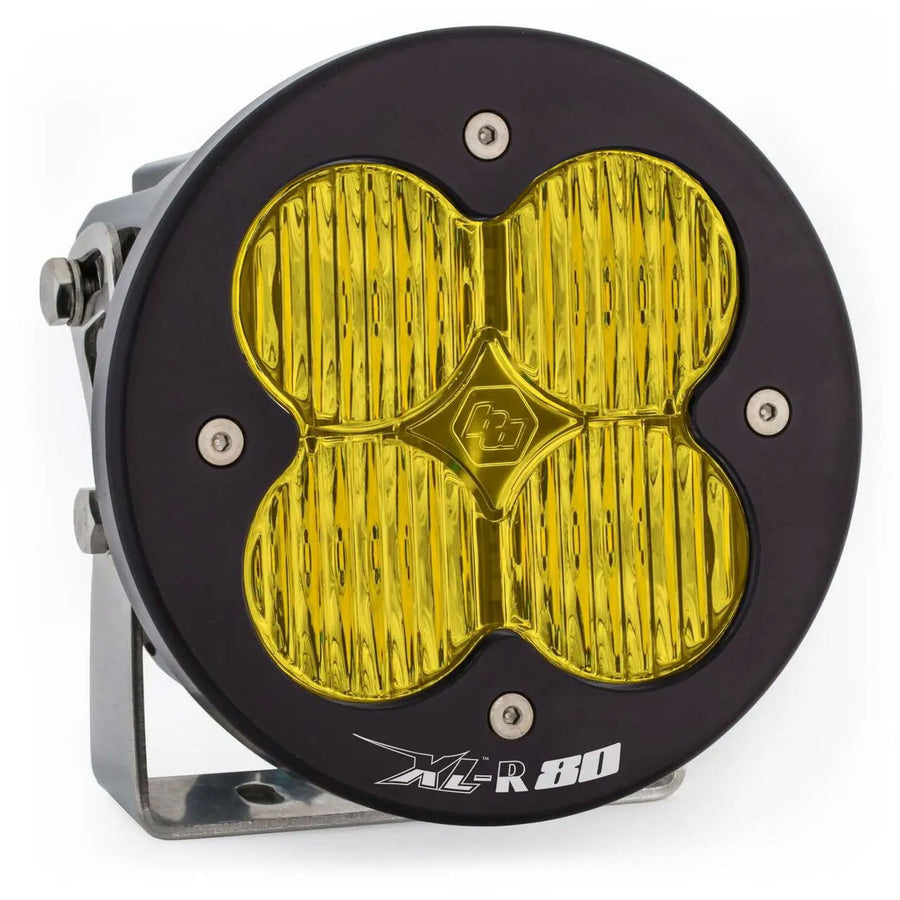 Barra de luz LED Baja Designs XL-R 80 LED Auxiliary Light Pod - Universal (Light Pattern: Wide Cornering, Color: Baja Amber)