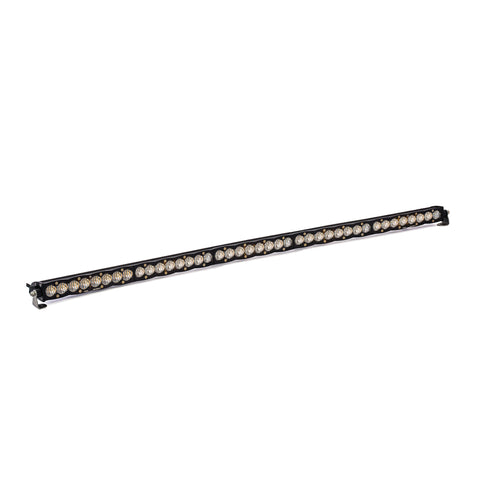 Barra de luz LED Baja Designs S8 Straight LED Light Bar - Universal (Size: 50 Inch, Light Pattern: Wide Cornering, Color: Clear)