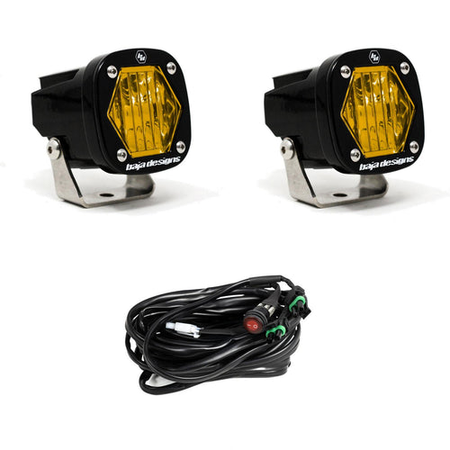 Luz Auxiliar LED Baja Designs S1 negro LED Auxiliary Light Pod par | Universal