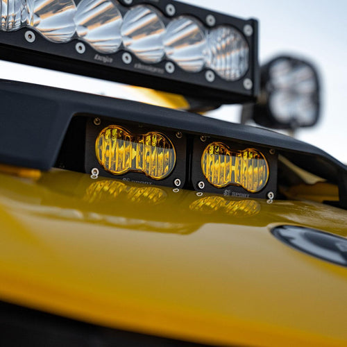 Luz Auxiliar LED Baja Designs Can-Am Maverick R Dual S2 Pro Hood Kit | Can-Am Maverick R 2024-2026