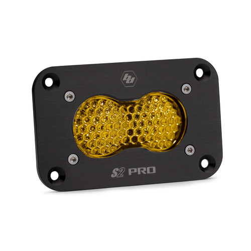 Luz Auxiliar LED Baja Designs S2 Pro negro Flush Mount LED Auxiliary Light Pod | Universal
