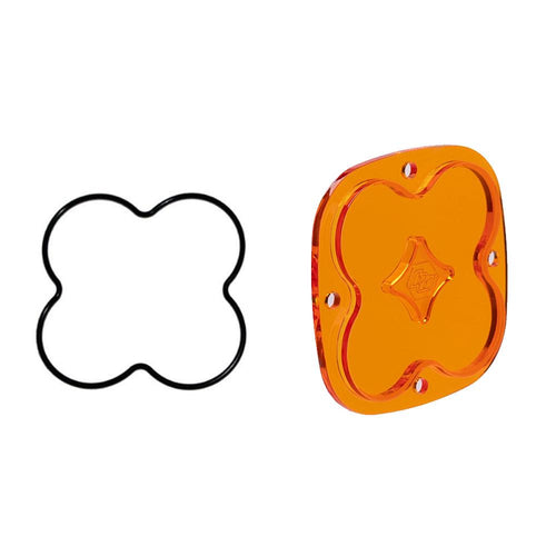 Luz auxiliar LED Baja Designs Squadron Light Pod Lens Kit - Universal (Light Pattern: Spot, Color: Factory Amber)