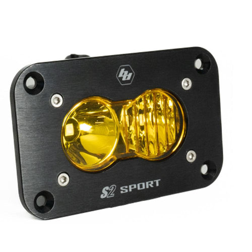 Luz Auxiliar LED Baja Designs S2 Sport negro Flush Mount LED Auxiliary Light Pod | Universal