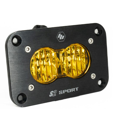 Luz Auxiliar LED Baja Designs S2 Sport negro Flush Mount LED Auxiliary Light Pod | Universal