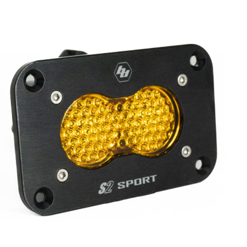 Luz Auxiliar LED Baja Designs S2 Sport negro Flush Mount LED Auxiliary Light Pod | Universal