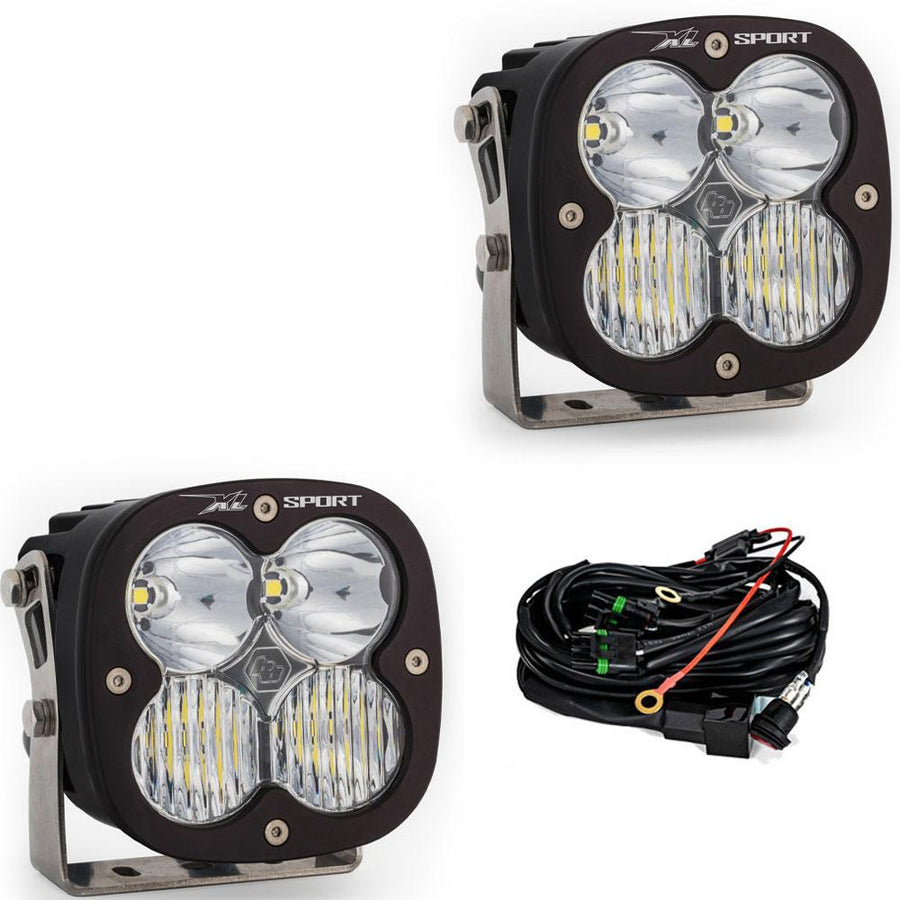 Luz auxiliar LED Baja Designs XL Sport LED Auxiliary Light Pod Pair - Universal (Light Pattern: Driving/Combo, Color: Clear)