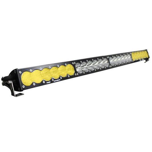 Barra de luz LED Baja Designs OnX6 Straight Dual Control LED Light Bar - Universal (Size: 40 Inch, Light Pattern: Driving/Combo, Color: Baja Amber/Clear)