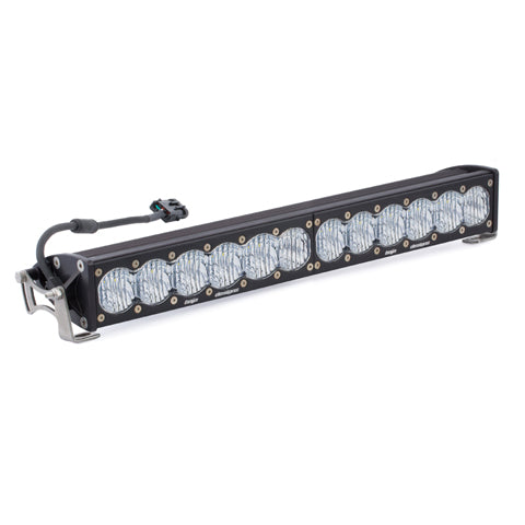 Barra de luz LED Baja Designs OnX6+ Straight LED Light Bar - Universal (Size: 20 Inch, Light Pattern: Wide Cornering, Color: Clear)