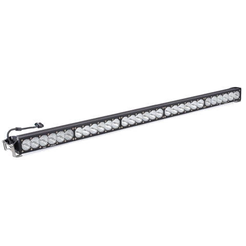 Barra de luz LED Baja Designs OnX6+ Straight LED Light Bar - Universal (Size: 50 Inch, Light Pattern: Driving/Combo, Color: Clear)