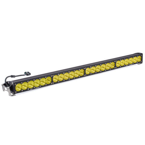 Barra de luz LED Baja Designs OnX6+ Straight LED Light Bar - Universal (Size: 40 Inch, Light Pattern: Driving/Combo, Color: Baja Amber)