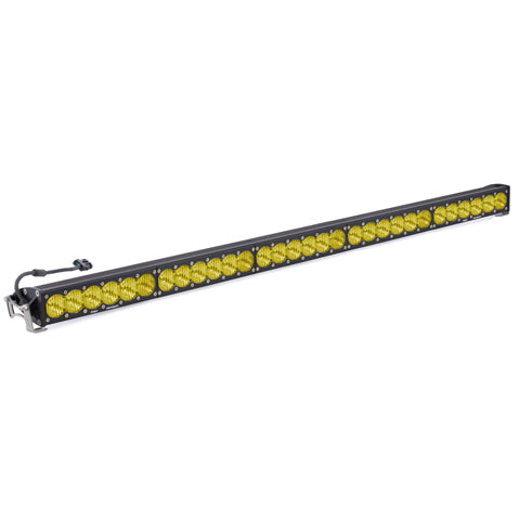 Barra de luz LED Baja Designs OnX6+ Straight LED Light Bar - Universal (Size: 50 Inch, Light Pattern: Wide Cornering, Color: Baja Amber)