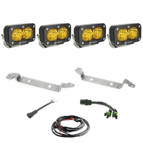 Kit de Faros de Niebla Baja Designs S2 Sport OEM Fog Light Replacement Kit | Toyota 2023-2026 Sequoia