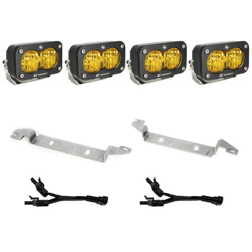 Kit de Faros de Niebla Baja Designs Toyota S2 Sport Dual Fog Pocket Light Kit | Toyota 2022-2026 Tundra